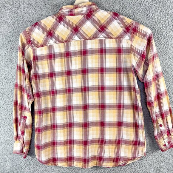 Florida State Seminoles Shirt Men XL Red Gold Plaid Flannel Columbia Outdoor FSU - Picture 8 of 13